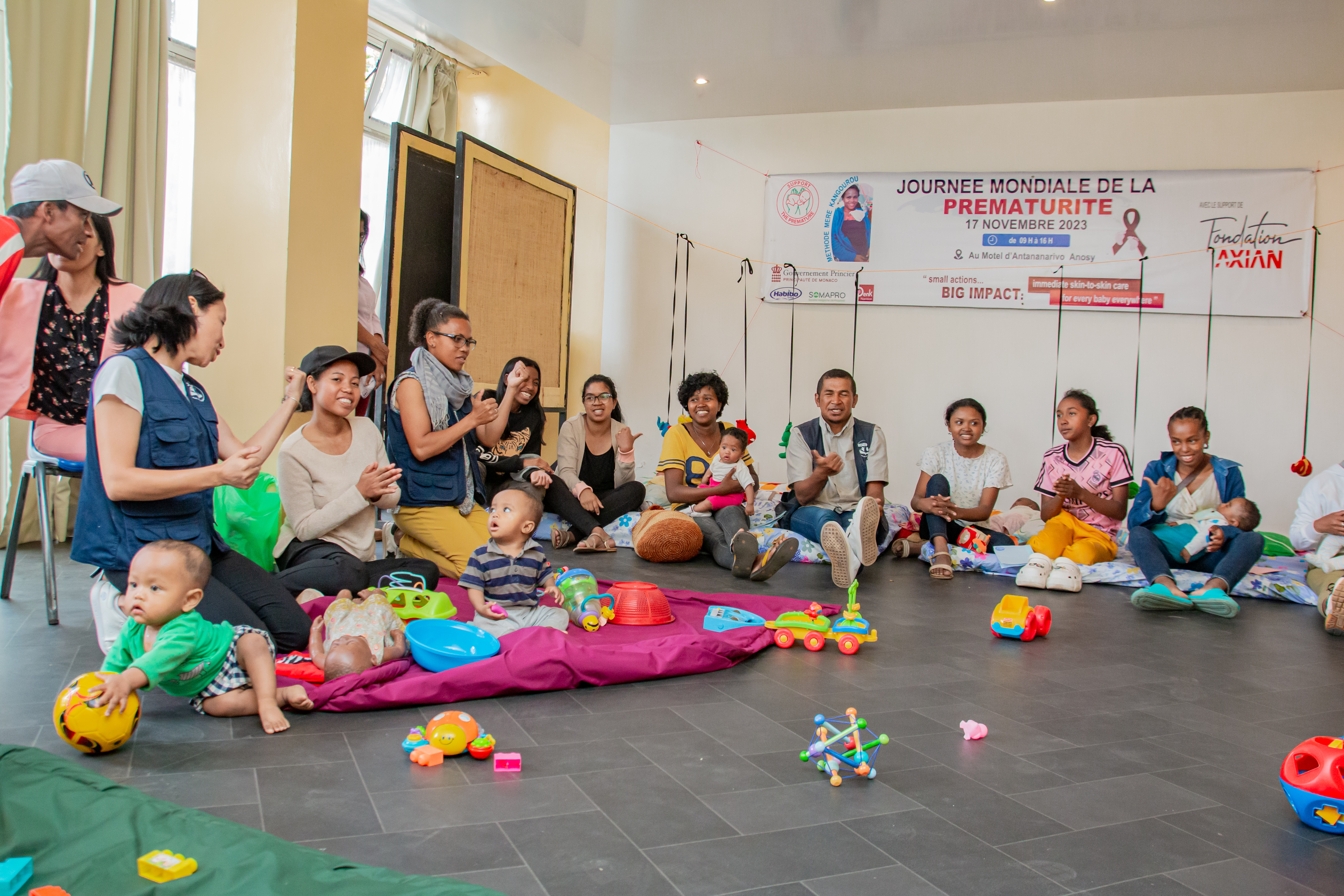 Atelier d'éveil de la petite enfance
